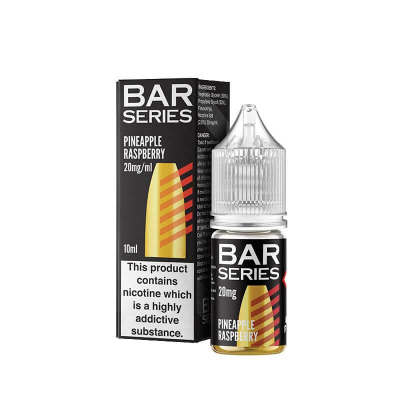 Bar Series Pineapple Raspberry 10ml Nic Salt E-Liquid