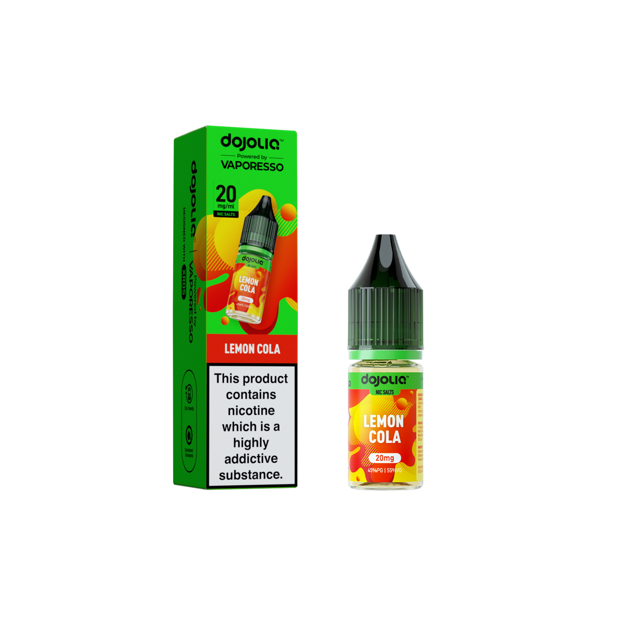 DojoLiq Lemon Cola 10ml Nic Salt E-Liquid by Vaporesso