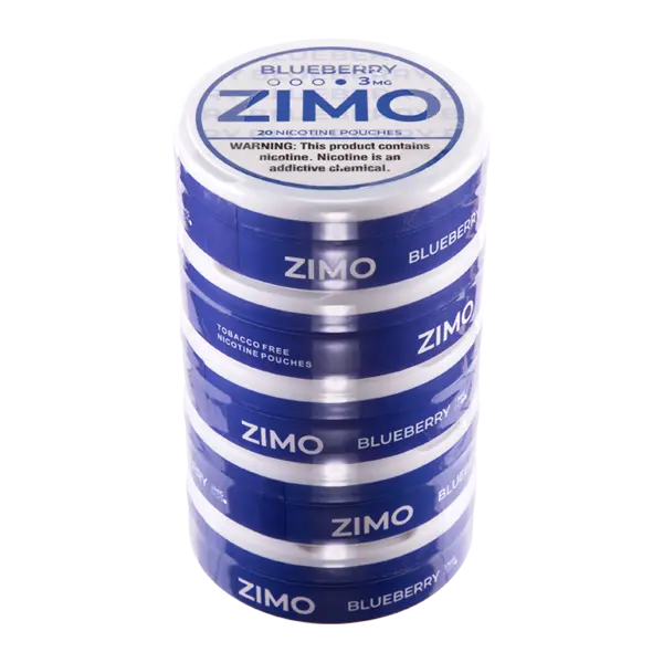 BUY 1 GET 1 FREE Blueberry ZIMO Pouches | Vape Amazon India Zimo