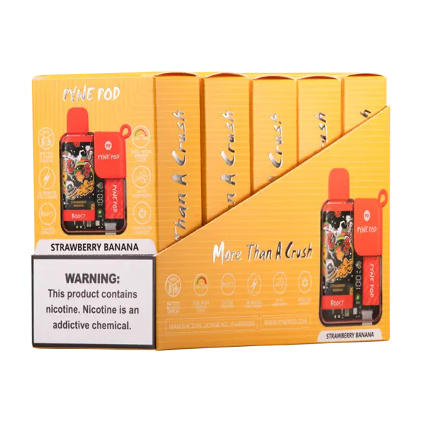 BUY 1 GET 1 FREE Strawberry Banana Pyne Pod Boost | Vape Amazon India Pyne Pod