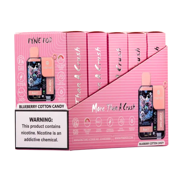 BUY 1 GET 1 FREE Blueberry Cotton Candy Pyne Pod Boost | Vape Amazon India Pyne Pod