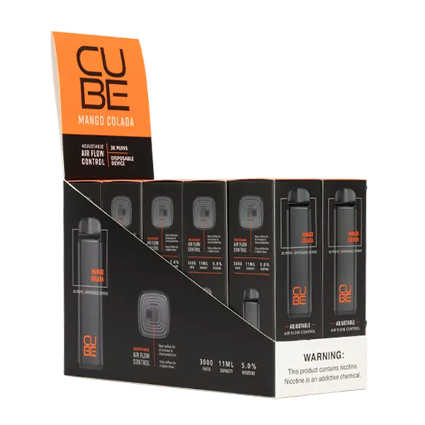 BUY 1 GET 1 FREE Mango Colada by Cube | Vape Amazon India Cube