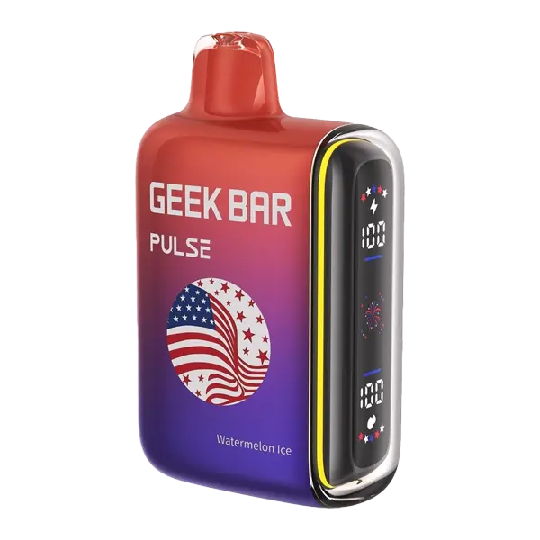 BUY 1 GET 1 FREE Watermelon Ice Geek Bar Pulse Patriot Edition | Vape Amazon India
