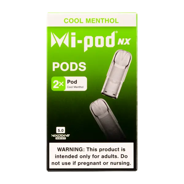 BUY 1 GET 1 FREE Cool Menthol Mi-Pod NX 2pk Pods | Vape Amazon India