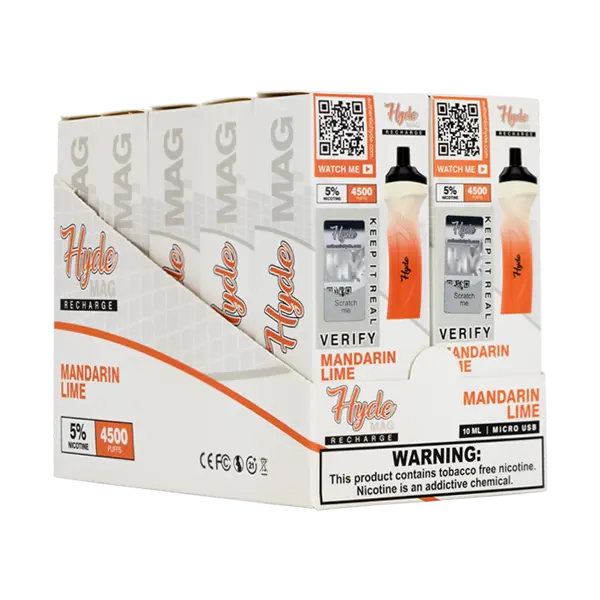 BUY 1 GET 1 FREE Mandarin Lime Hyde Mag | Vape Amazon India Hyde Disposables