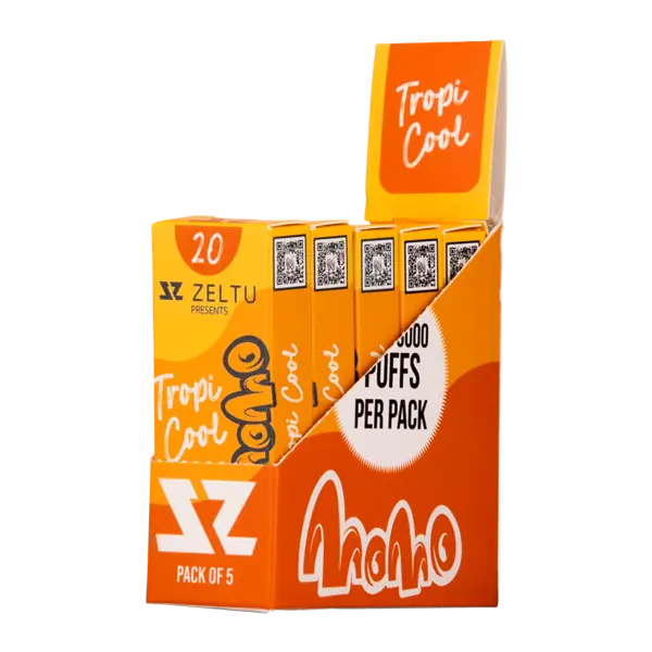 BUY 1 GET 1 FREE Tropicool Momo Zeltu X3 Pods | Vape Amazon India Zeltu