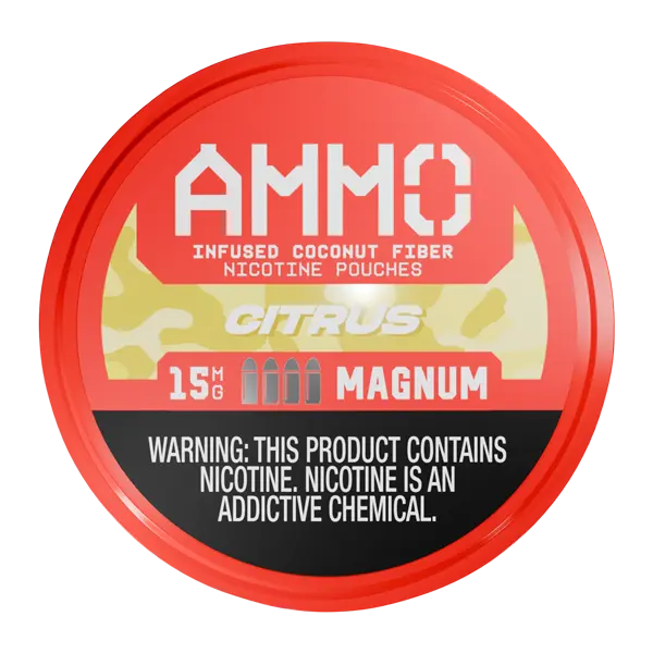 BUY 1 GET 1 FREE Citrus AMMO Nicotine Pouches | Vape Amazon India AMMO