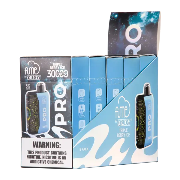 BUY 1 GET 1 FREE Triple Berry Ice Fume PRO 30K | Vape Amazon India Fume