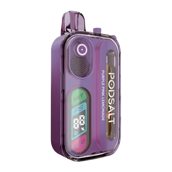 BUY 1 GET 1 FREE Purple Pink Lemonade POD SALT Hit 40K | Vape Amazon India