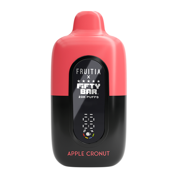 BUY 1 GET 1 FREE Apple Cronut FRUITIA X Fifty Bar 20K | Vape Delhi
