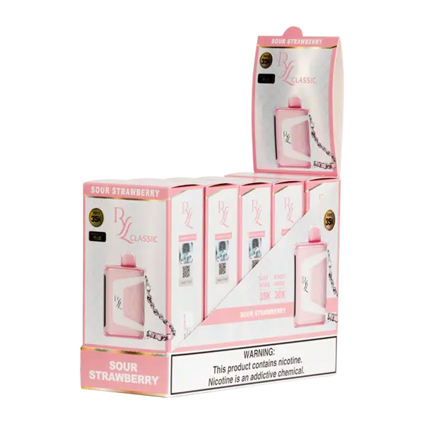 BUY 1 GET 1 FREE Sour Strawberry RYL Classic by RAZ | Vape Amazon India RYL