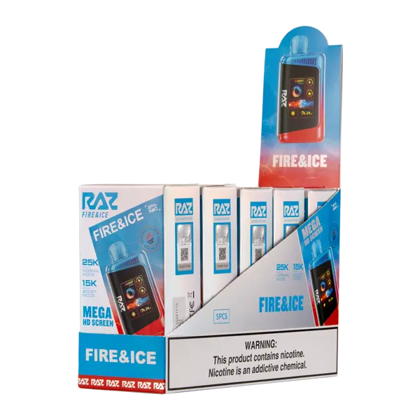 BUY 1 GET 1 FREE Fire & Ice RAZ LTX 25000 | Vape Amazon India RAZ