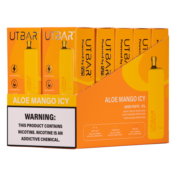 BUY 1 GET 1 FREE Aloe Mango Icy UT Bar |Vape Delhi -Vape Delhi