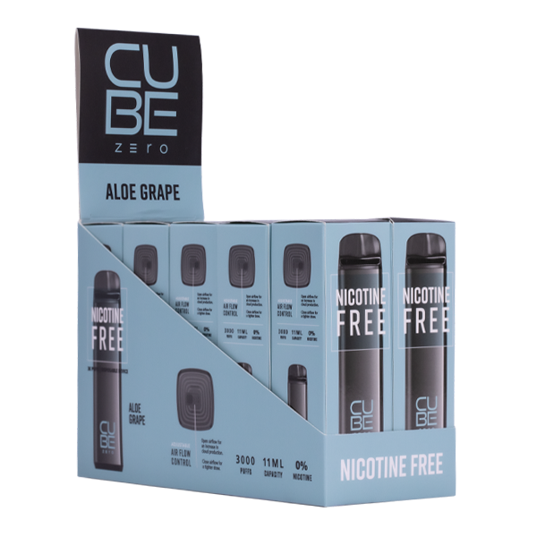 BUY 1 GET 1 FREE Aloe Grape by Cube |Vape Delhi -Vape Delhi