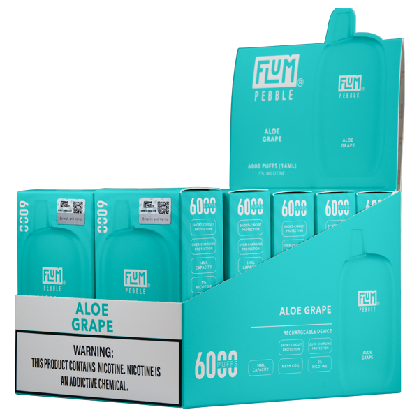 BUY 1 GET 1 FREE Aloe Grape FLUM Pebble |Vape Delhi -Vape Delhi