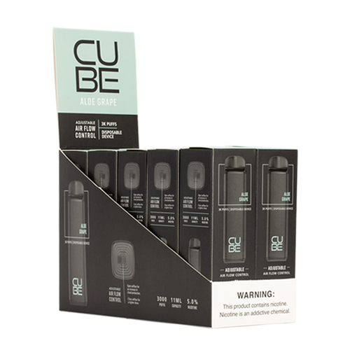 BUY 1 GET 1 FREE Aloe Grape by Cube |Vape Delhi -Vape Delhi