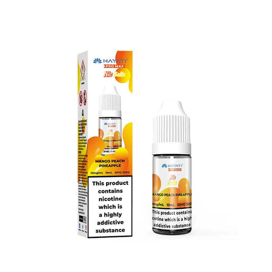 Hayati Pro Max Mango Peach Pineapple Nic Salt E-Liquid 10ml