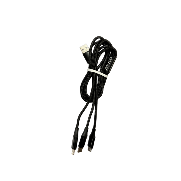 BUY 1 GET 1 FREE 3-in-1 USB Cable |Vape Delhi -Vape Delhi