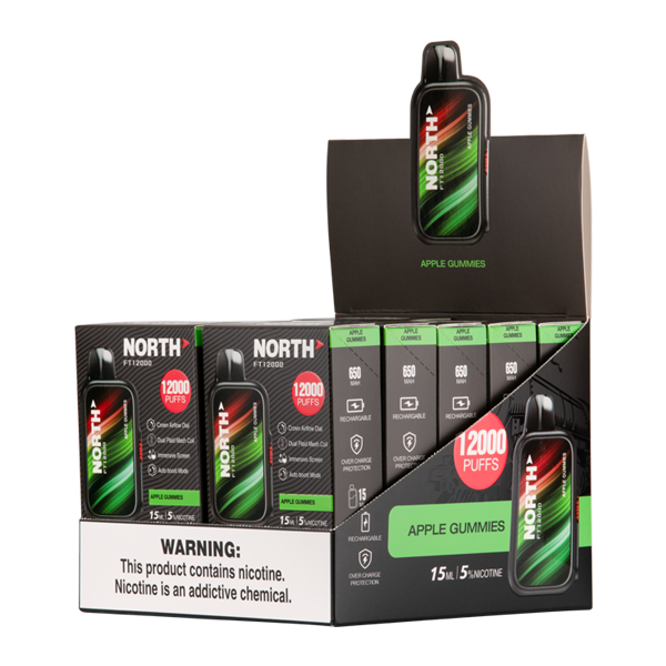 BUY 1 GET 1 FREE Apple Gummies North FT12000 |Vape Delhi -Vape Delhi