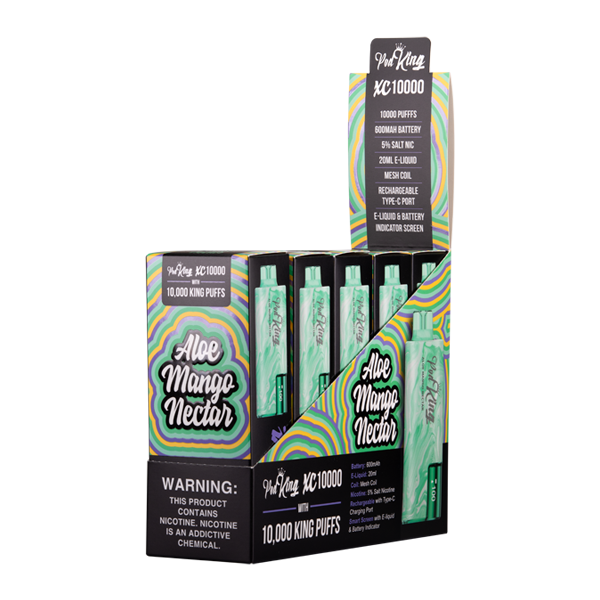 BUY 1 GET 1 FREE Aloe Mango Nectar Pod King XC10000 |Vape Delhi -Vape Delhi