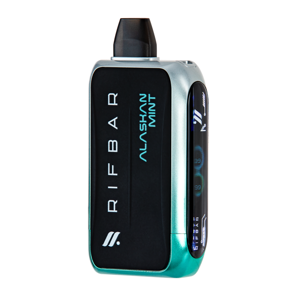 BUY 1 GET 1 FREE Alaskan Mint Rifbar Turbo-X 25k |Vape Delhi -Vape Delhi