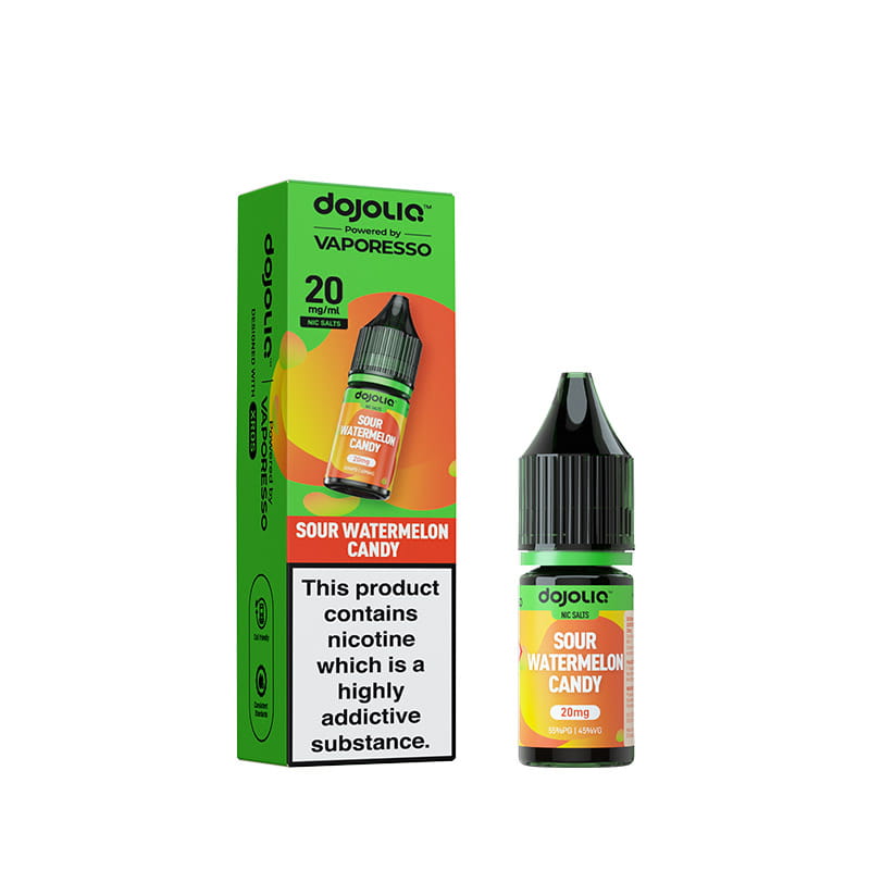 DojoLiq Sour Watermelon Candy 10ml Nic Salt E-Liquid by Vaporesso