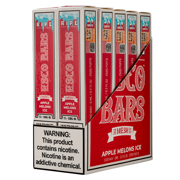BUY 1 GET 1 FREE Apple Melons Ice Esco Bar |Vape Delhi -Vape Delhi