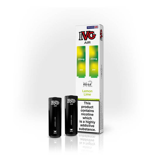 IVG  Air Lemon Lime Prefilled Vape Pods - 20mg