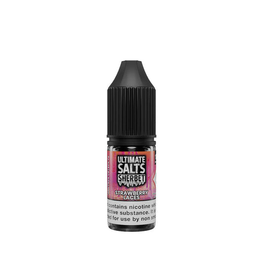 Ultimate Salts Sherbet Strawberry laces 10ml Nic Salt E-Liquid