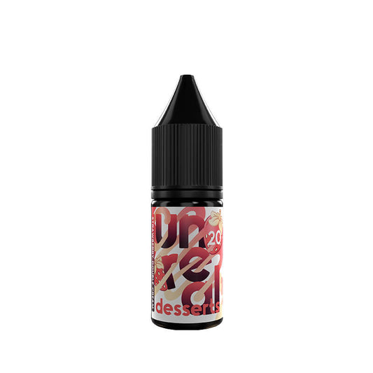 Unreal Desserts Strawberry Double Cream 10ml Nic Salt E-Liquid